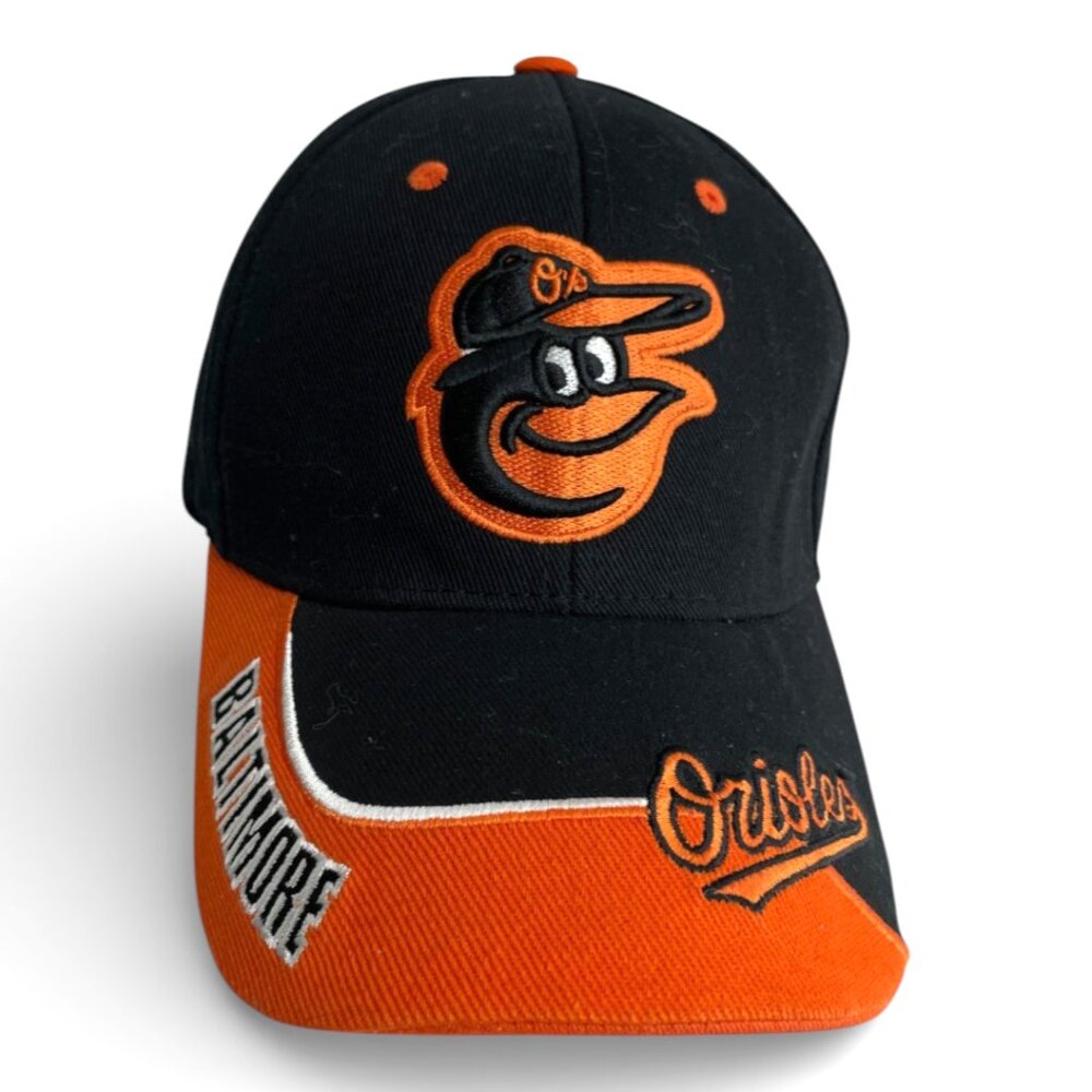 Baltimore Orioles MLB Fan Favorite Hat Black Orange Two-Tone Adjustable Cap